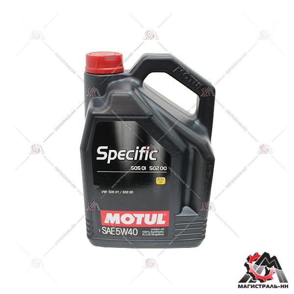 Масло Motul Specific 505.01-502.00 5W40 (5л.)