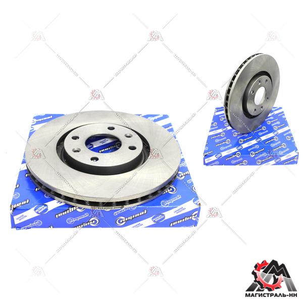 Диск тормозной Citroen Berlingo +ESP/C5/C4/Peugeot 207/307 передний (DF4183)(гарантия 2 г)  Riginal