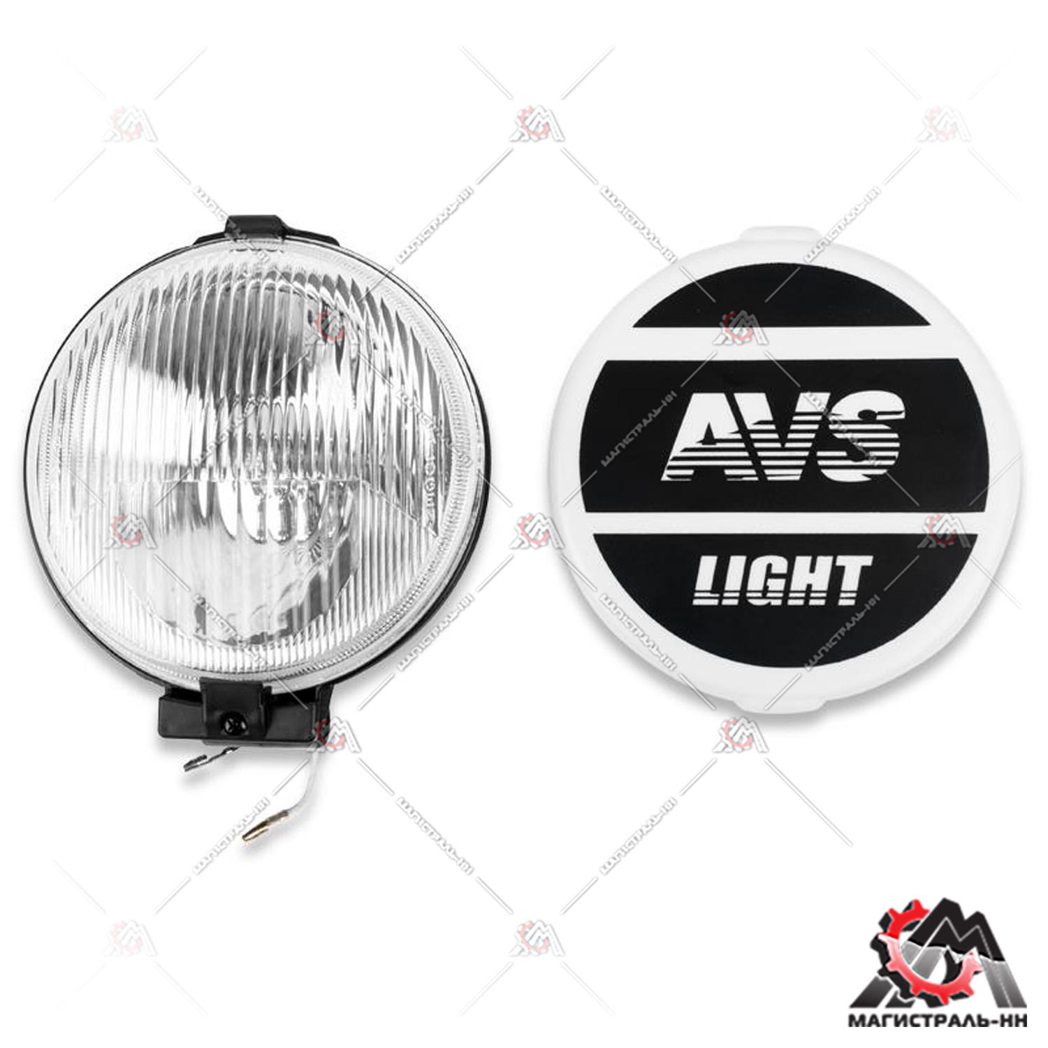 Фары противотуманные галогенные (H3) AVS PF-317H (12V 55 W d-156 мм.пластик с крышкой) 2шт.