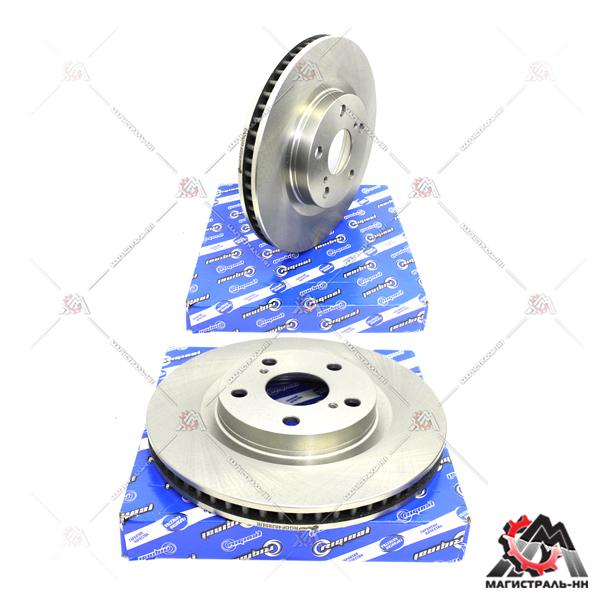 Диск тормозной Toyota Camry (V40) 06-11/Rav 4 05- передний вент.D296мм(DF4828S)(гарантия 2 г)Riginal