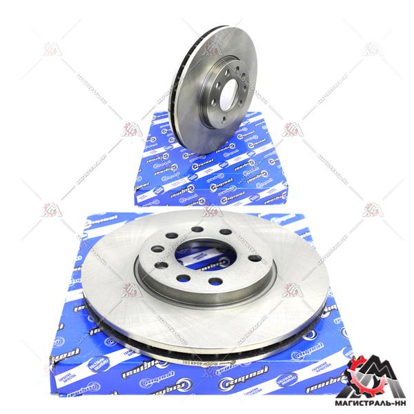 Диск тормозной Opel Astra G/H/Meriva 03-/Zafira 99- передний 280 мм (DF4048)(гарантия 2 года)Riginal