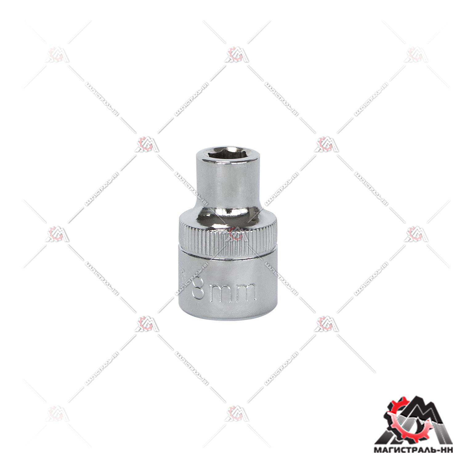 Головка 1/2" 8 мм 6 гранная HELFER