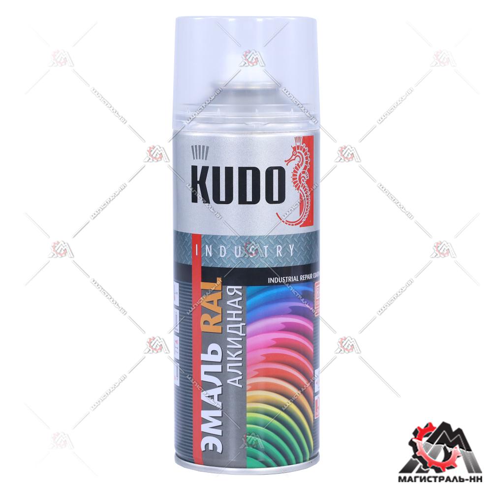 Эмаль универсальная RAL 9010 белый KUDO