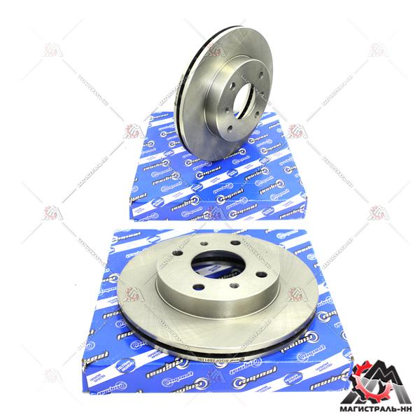 Диск тормозной передний  Nissan Primera 1.6/2.0/2.0D 88> (DF2591)(гарантия 2 года)Riginal