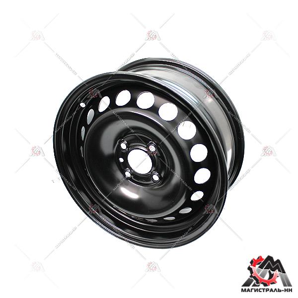 Диск колеса R15 6Jx15H2 4x100 ET40 d 60.1  Lada Vesta, LOGAN 2/LARGUS (штамп.,черный) (Лада-Имидж)