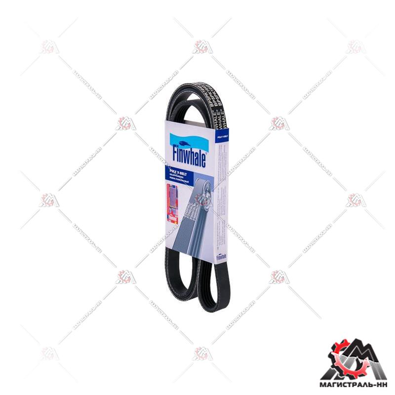 Ремень 1645 поликлиновой Hyundai Getz 1.5 TDi (88 hp, 110 hp) (04/08 ->) 25212-2A300 FINWHALE
