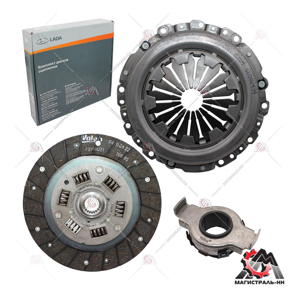 Пакет сцепления (корзина, диск, подш.) ВАЗ-2108-2115 (фирм. упак. LADA)