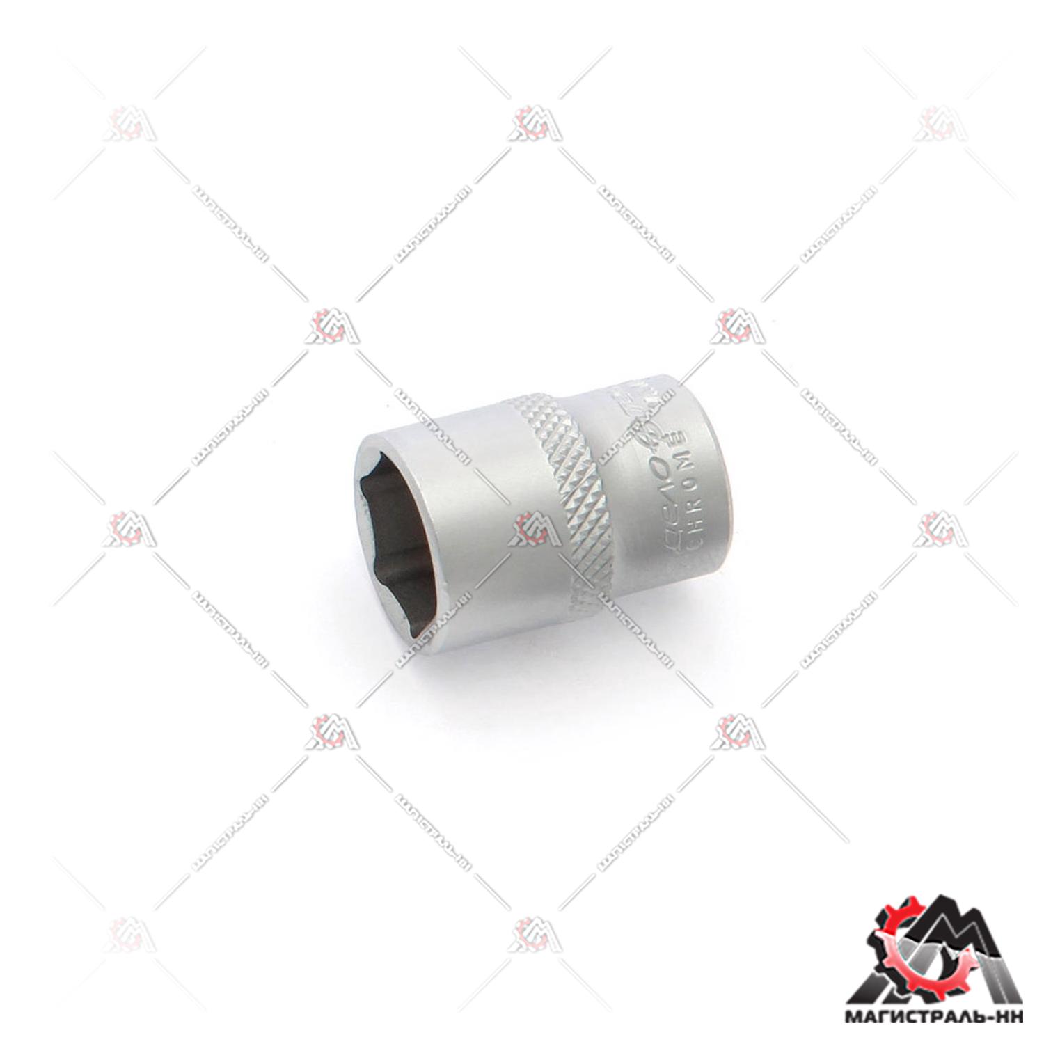 Головка 6-ти гранная х14мм 1/4"  ДТ