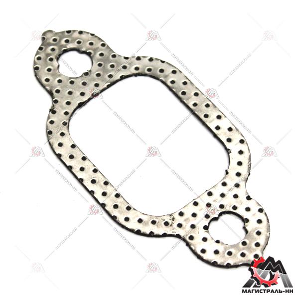 Прокладка выпускного коллектора дв. Cummins 4BT/6BT металлическая (Квадратис)