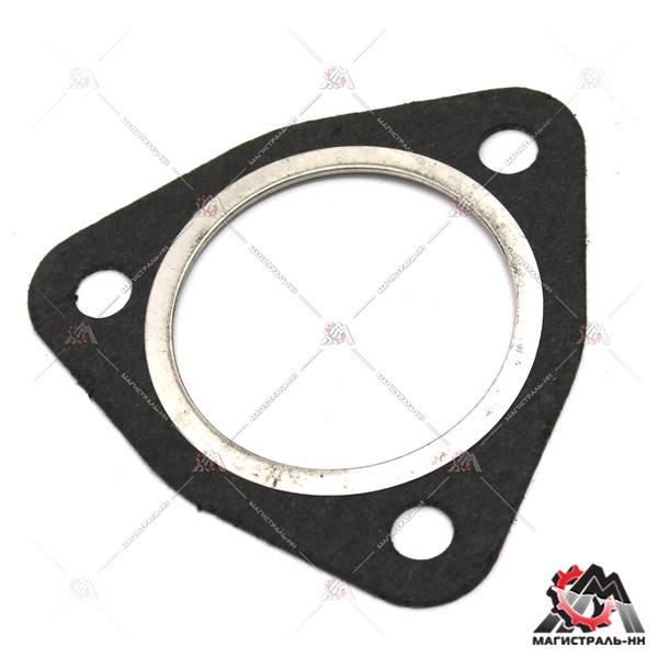 Прокладка фланца резонатора глушителя УАЗ-3151 металлическая (РК-113; 1,5 мм) (Квадратис)