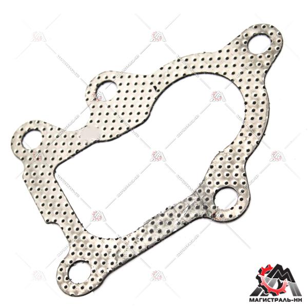 Прокладка патрубка выпускной системы дв. Cummins ISF2.8 металлическая (Квадратис)