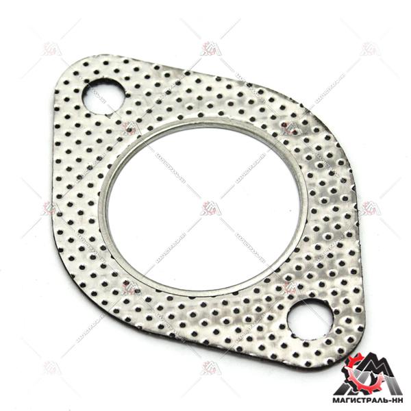 Прокладка глушителя Nissan, Ford металлическая (Квадратис)