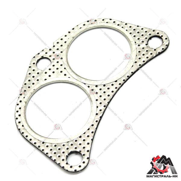 Прокладка глушителя Ford металлическая (Квадратис)