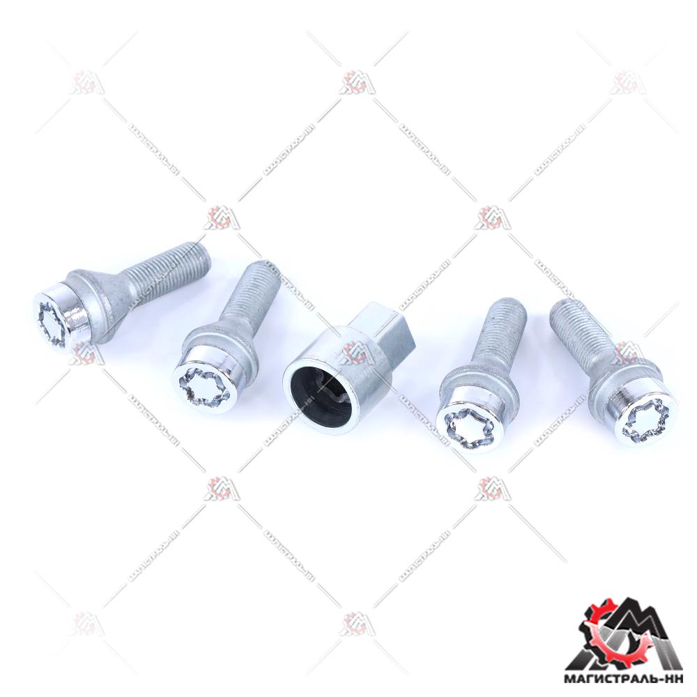 Болт колесный секретный (кт.) М12*1,25х29,2 ключ 19 мм McGard