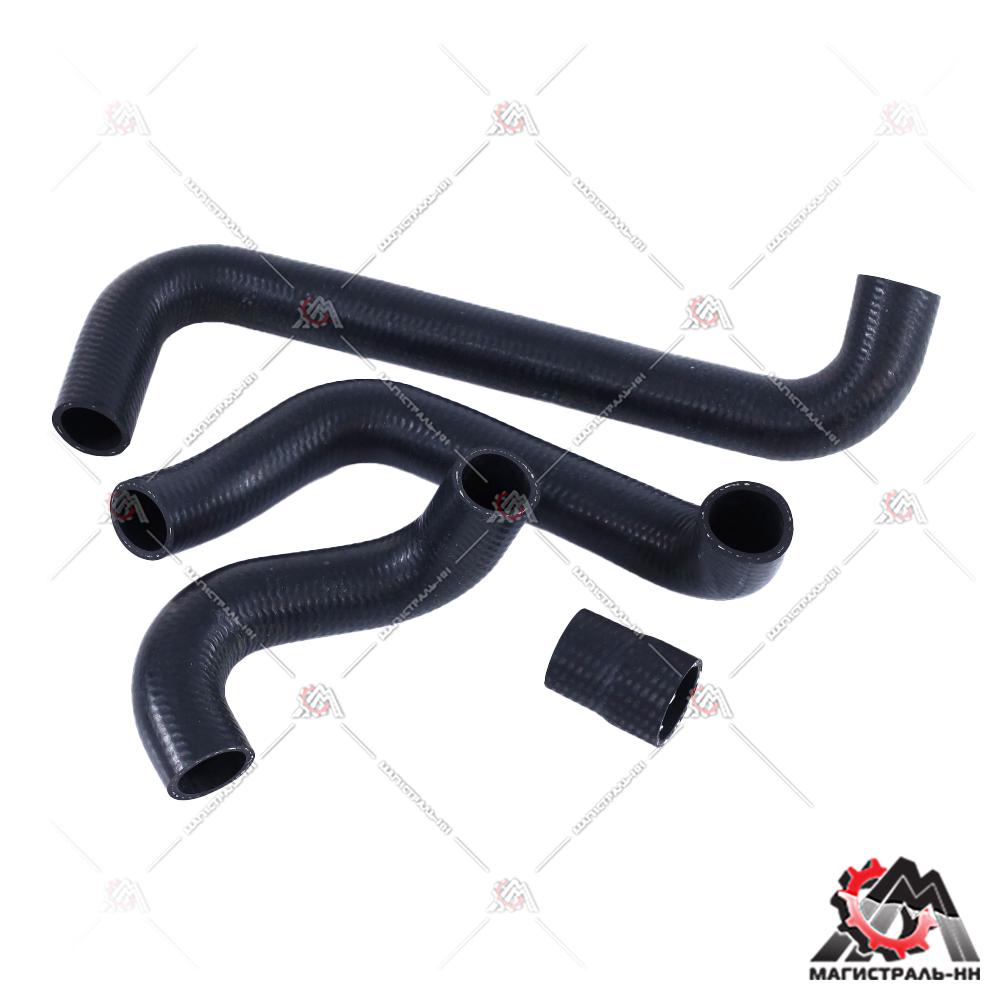 Патрубки радиатора ВАЗ-2121 Lada 4x4 (кт. 4 шт.) (БРТ)