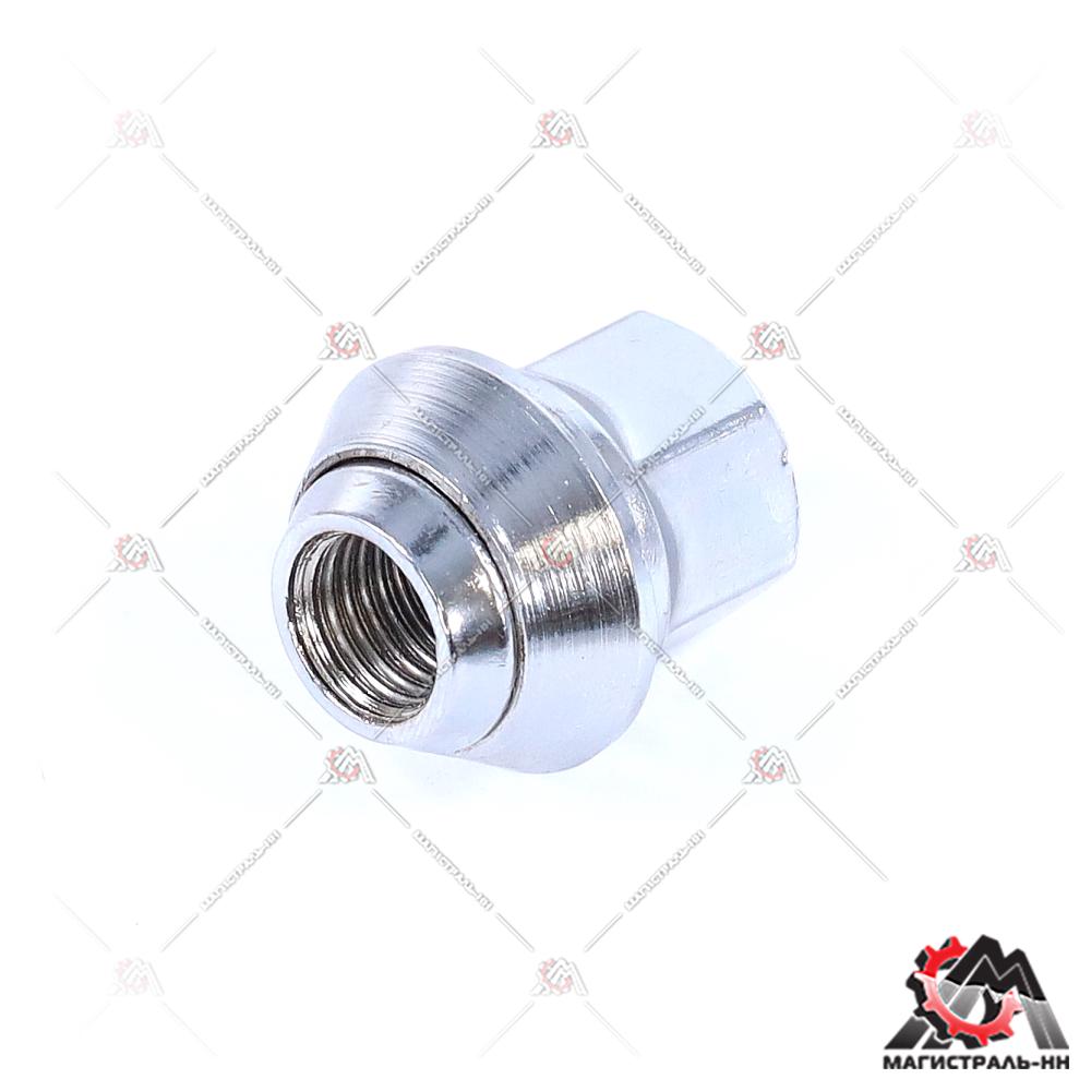 Гайка колесная M12X1,50 Конус вращающийся, 30мм закрытая(цельная)  кл19мм Форд (Матрикс)