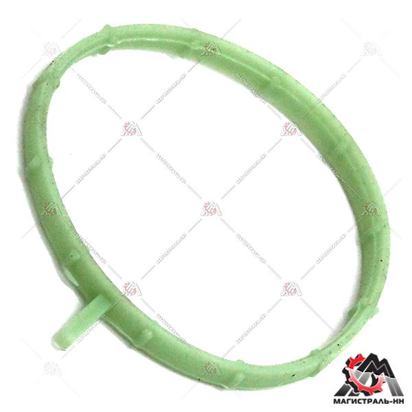 Прокладка дроссельной заслонки ВАЗ 2190, 2192, Калина-2 зеленый силикон (21116-1008616)