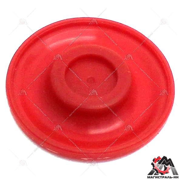 Прокладка диафрагмы клапанной крышки ЗМЗ 405,ЕВРО-3/ЕВРО-4 красный силикон (40624-1004092) ПТП