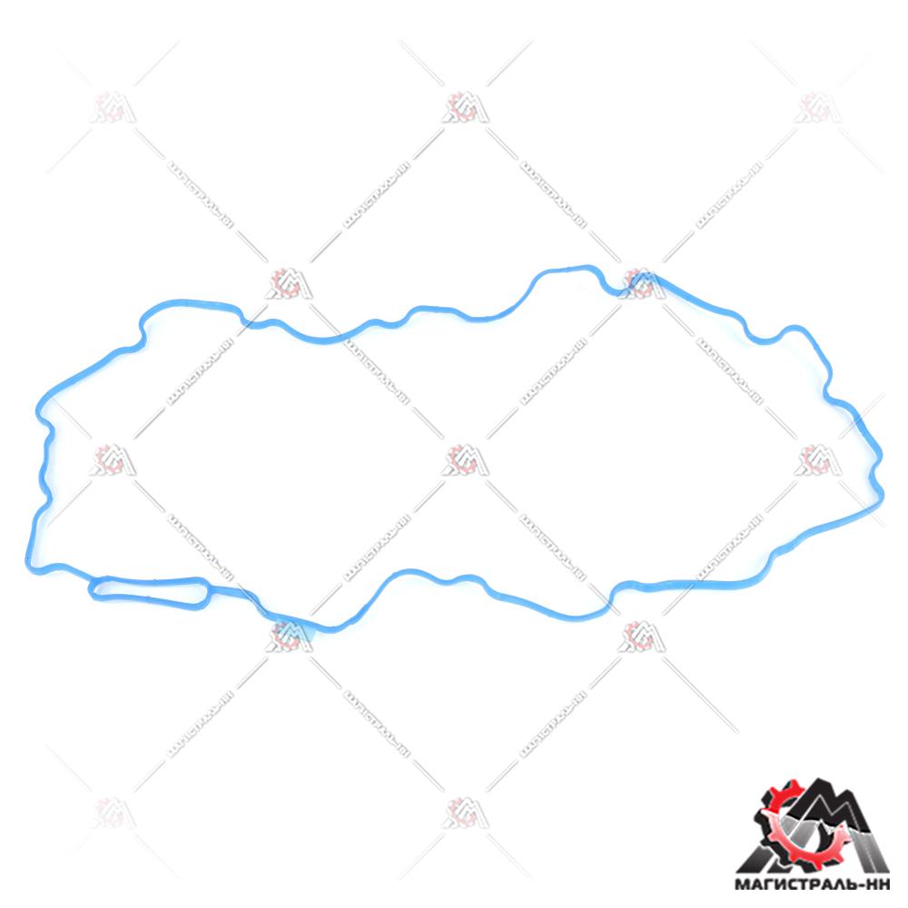 Прокладка поддона дв. Cummins 3.8 масл.канал 1 синий силикон (4995750) ПТП
