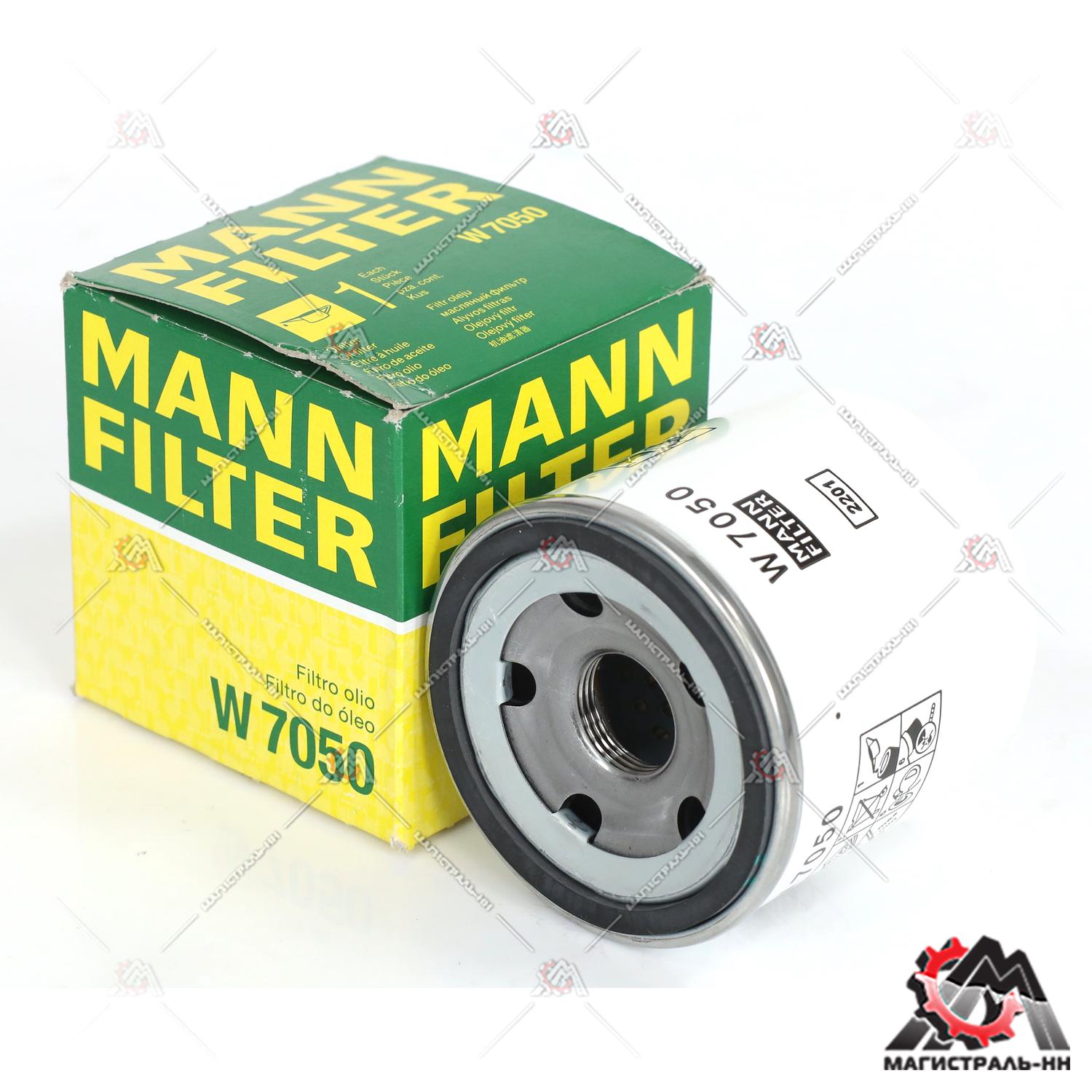 Фильтр масляный MANN W 7050 