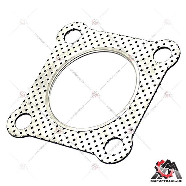 Прокладка приемной трубы VW / Skoda (155253115) металлическая (РК-103) (Квадратис)