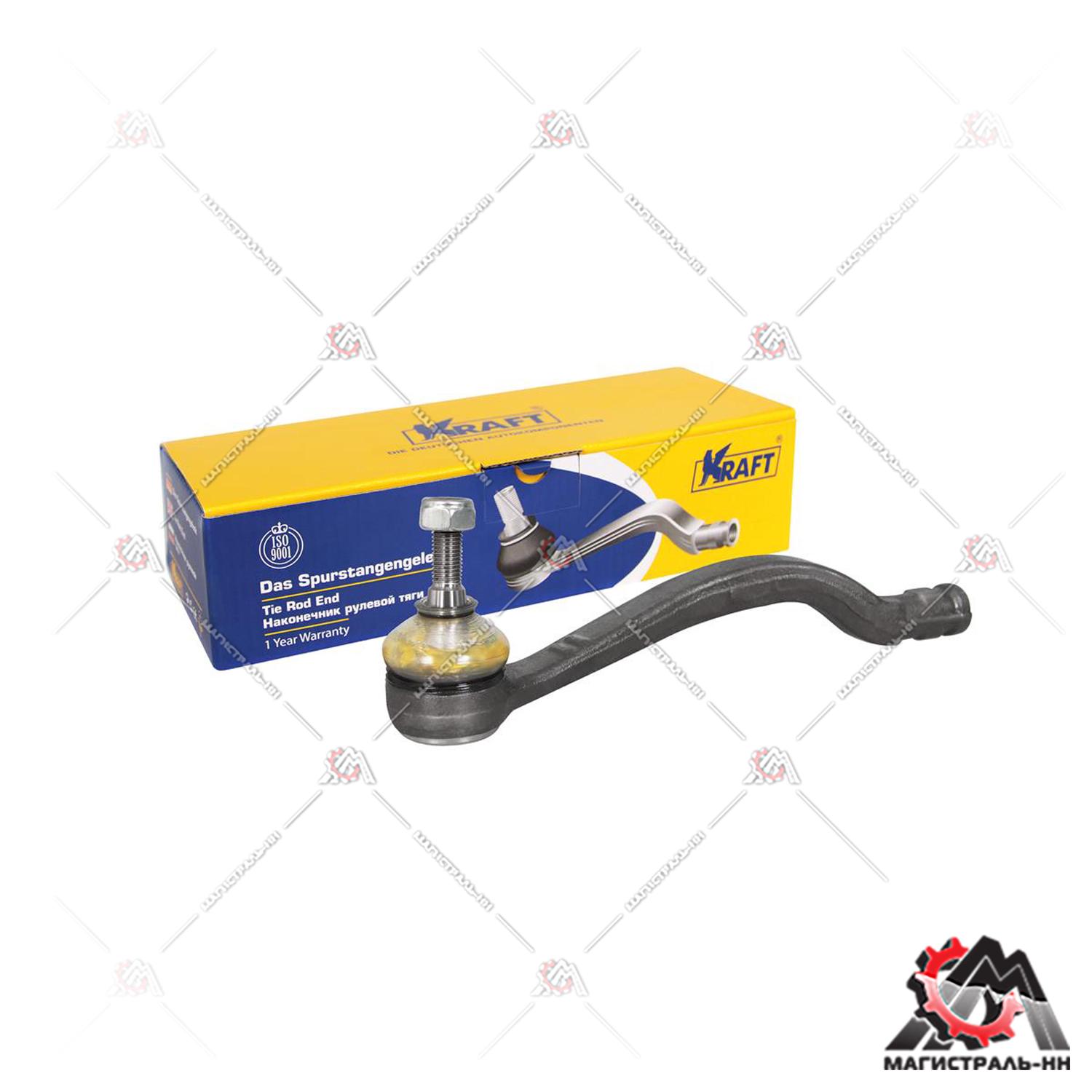 Наконечник рулевой правый LADA Largus, Renault Logan,Sandero 6001550443 KRAFT 