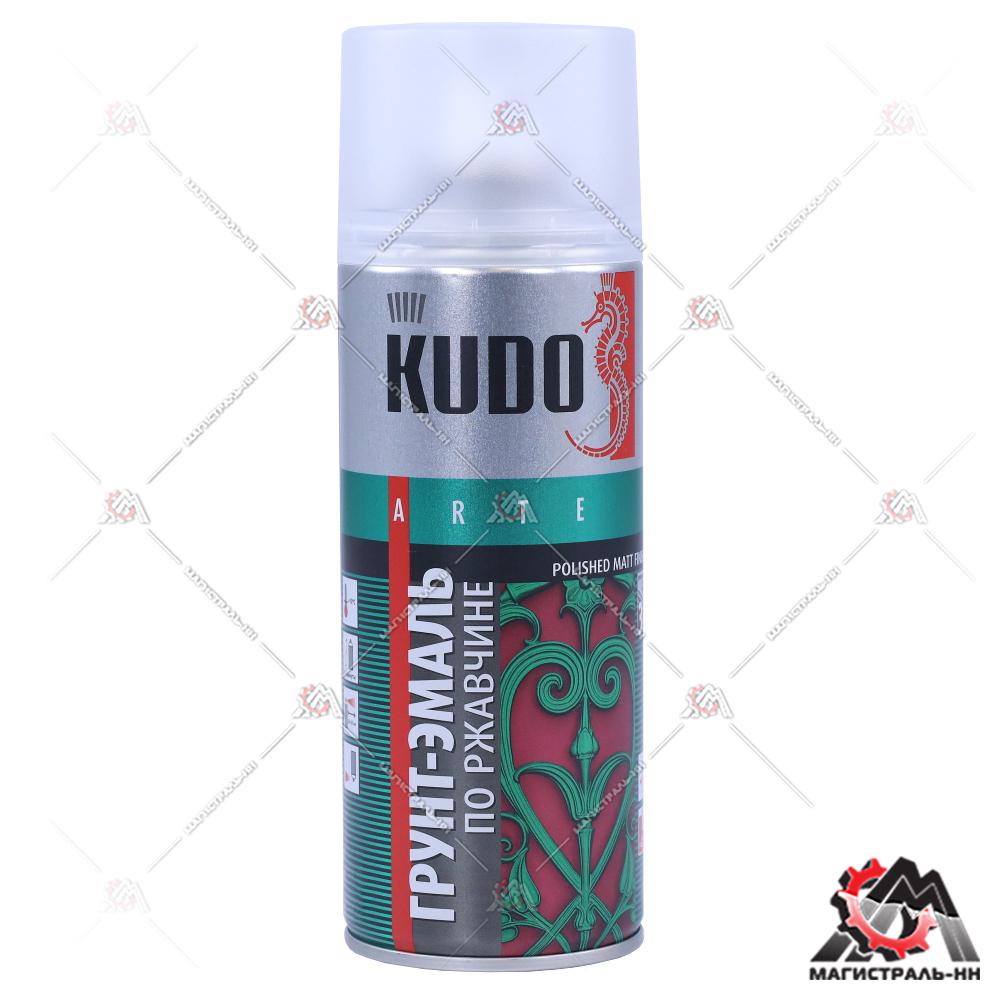 Грунт-эмаль по ржавчине синяя RAL 5005 KUDO 520 мл