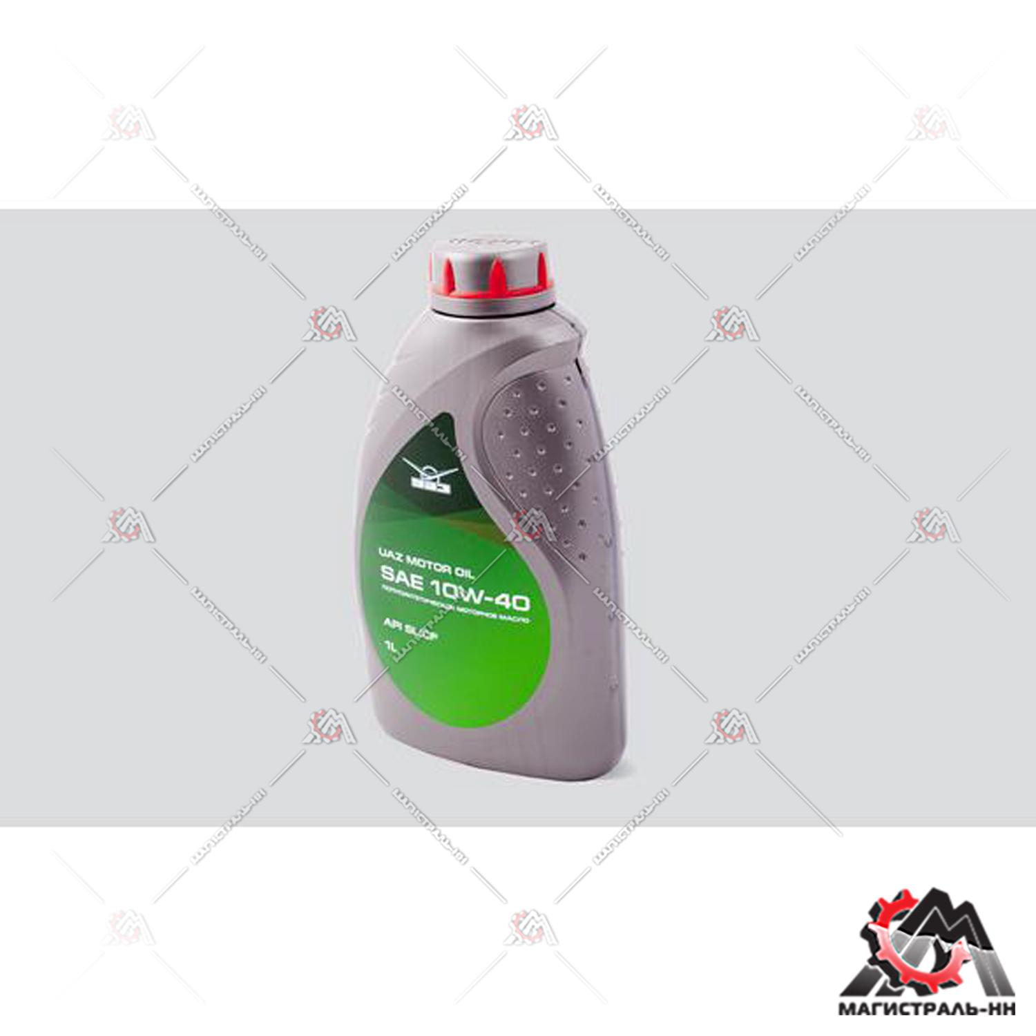 Масло УАЗ моторное MOTOR OIL 10W-40 1л (полусинтетика)