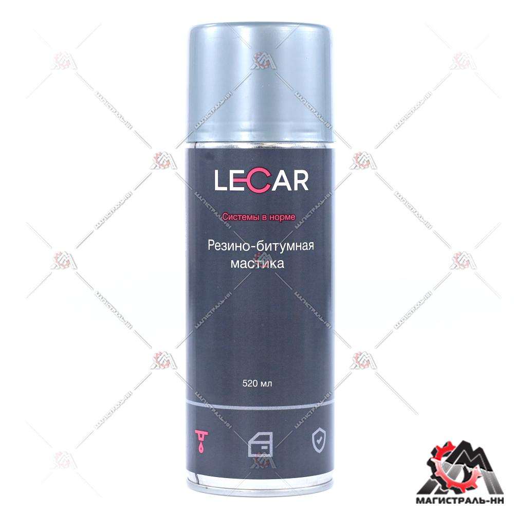 Мастика резино-битумная LECAR 520 мл. (аэрозоль)