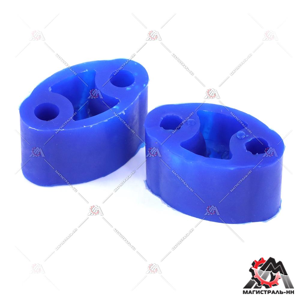 Подвеска глушителя Lada Largus, Renault Logan, Nissan Almera полиуретан (кт.2 шт) (ПИК) 