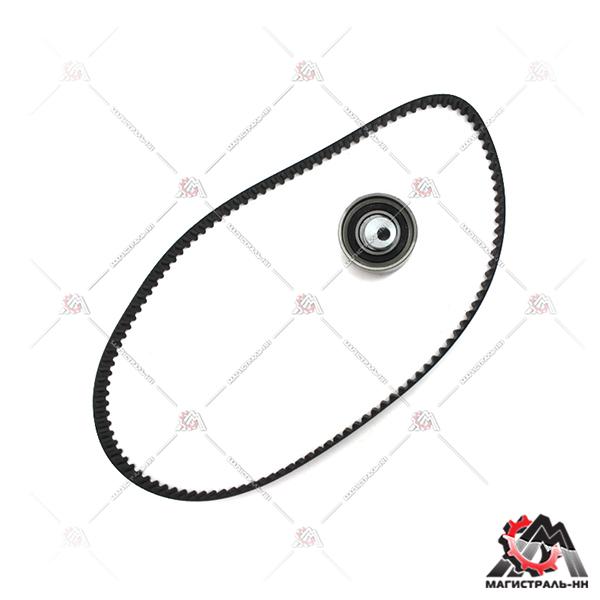 Комплект ГРМ ВАЗ-2190 Лада Гранта 8 кл.(ремень+ролик) с подшипниками Pilenga (БРТ)