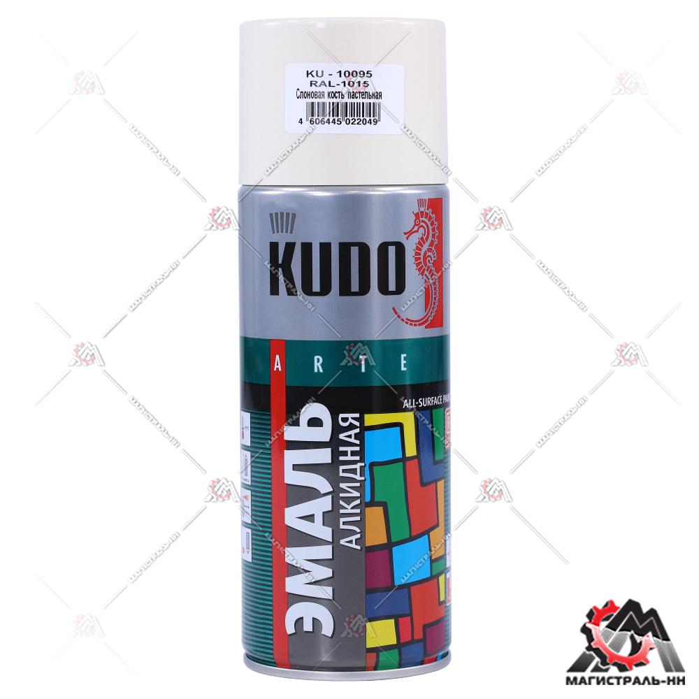 Эмаль универсальная слоновая кость 520 мл KUDO