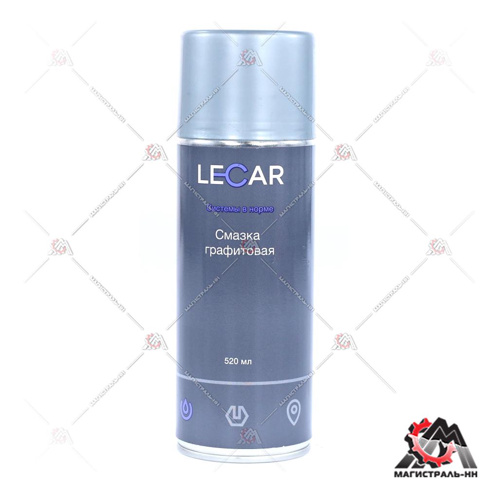 Смазка графитная 520 мл. LECAR (аэрозоль)