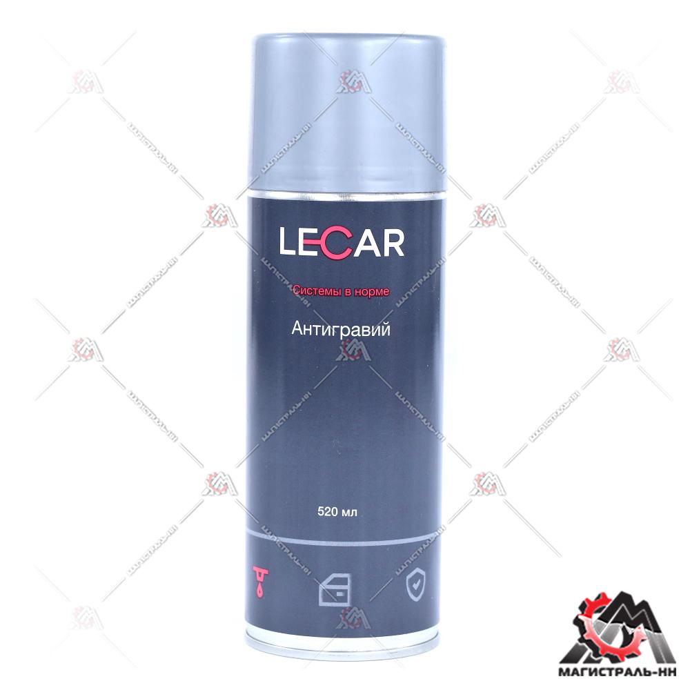 Антигравий серый LECAR 520 мл. (аэрозоль)