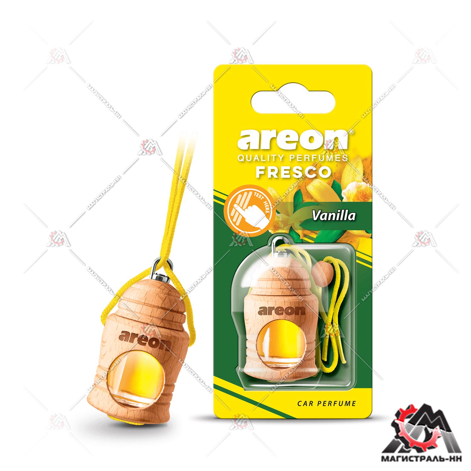 Ароматизатор Areon FRESCO с деревянной крышкой "Ваниль"
