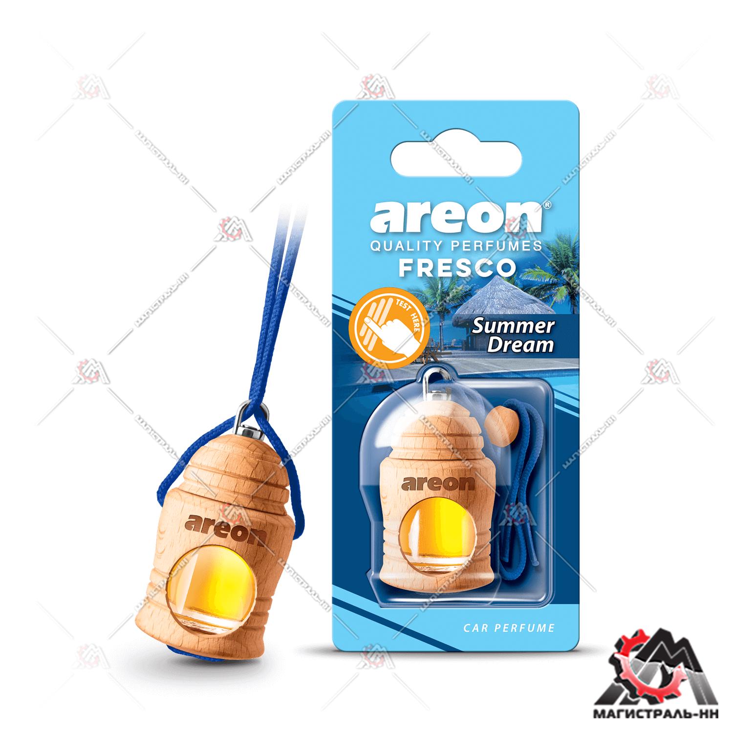 Ароматизатор Areon FRESCO с деревянной крышкой " Летняя мечта"