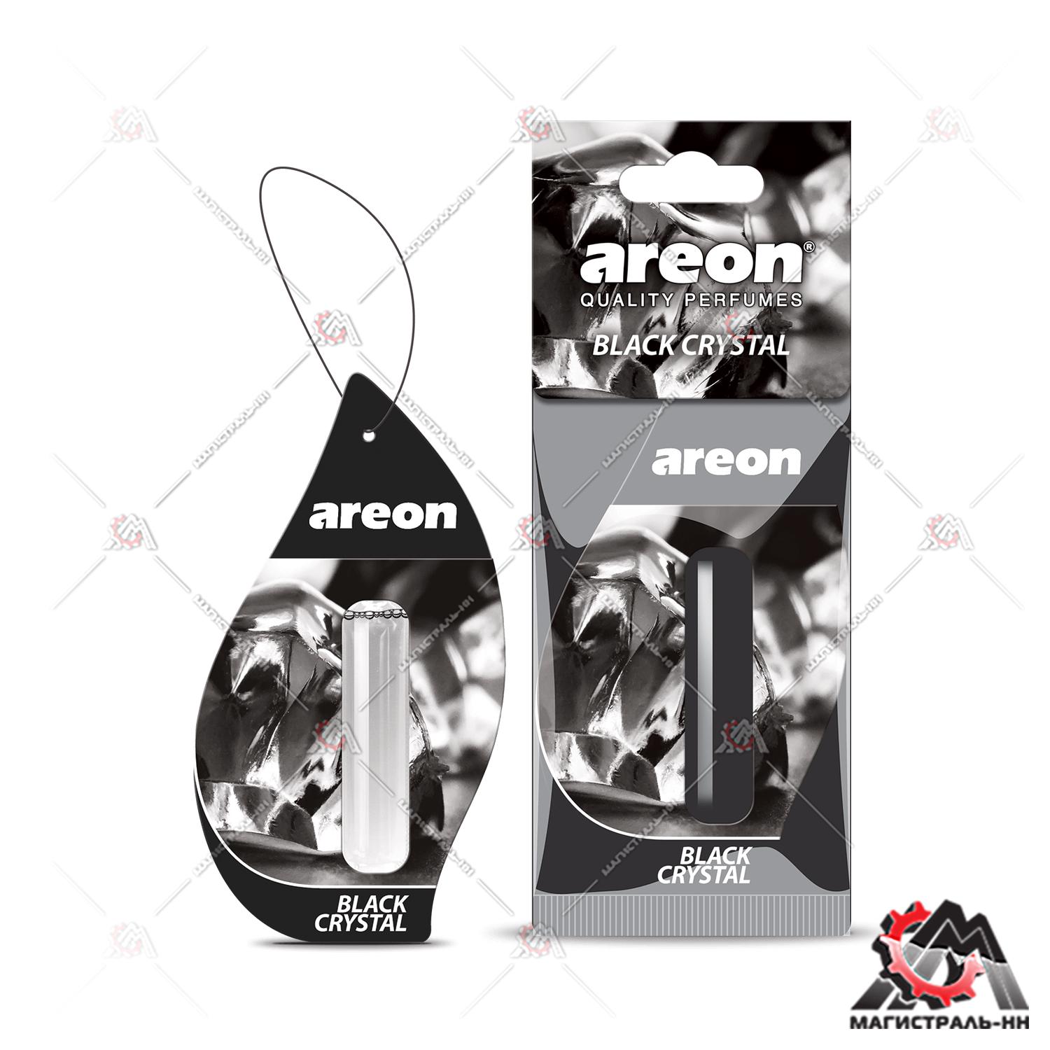 Ароматизатор Areon LIQUID 5ml подвесной гелевый "Черный Кристалл"