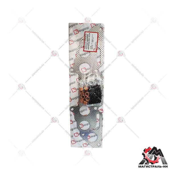 РК крепления коллектора ВАЗ-21114 1,6л,8 кл (прокл. металл, перф., шпильки, гайки) (Квадратис)