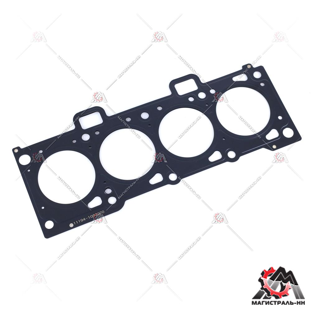 Прокладка гловки блока ВАЗ-11194 Калина металлическая (Квадратис)