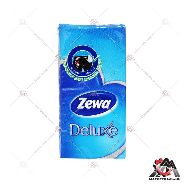 Платки носовые DELUX 3-х слойные ZEWA