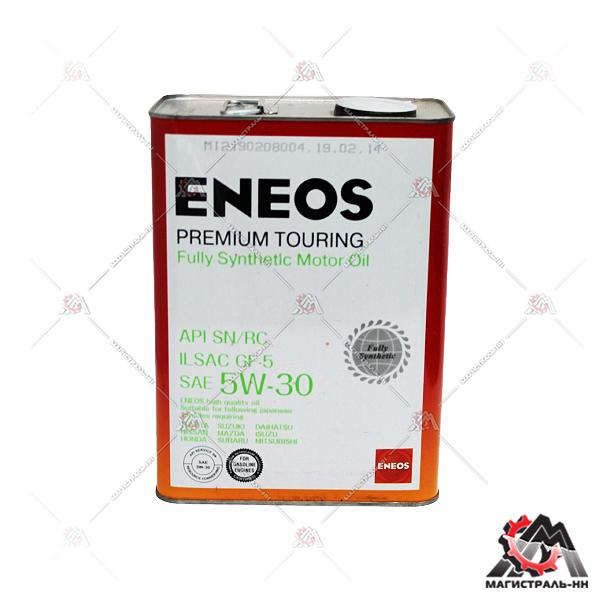Масло ENEOS моторное 5W30 Premium Touring SN 4л (синтетика)