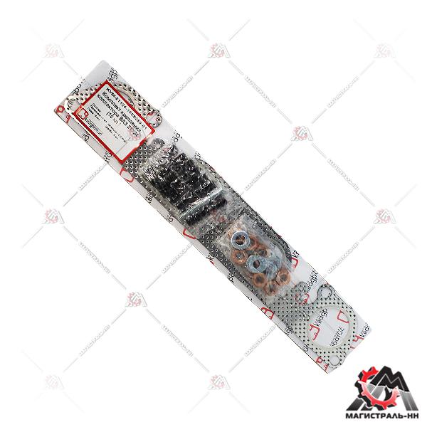 РК крепления коллектора ВАЗ-21124 1.6л, 8 кл (прокл. металл, перф., шпильки,гайки,шайбы) (Квадратис)