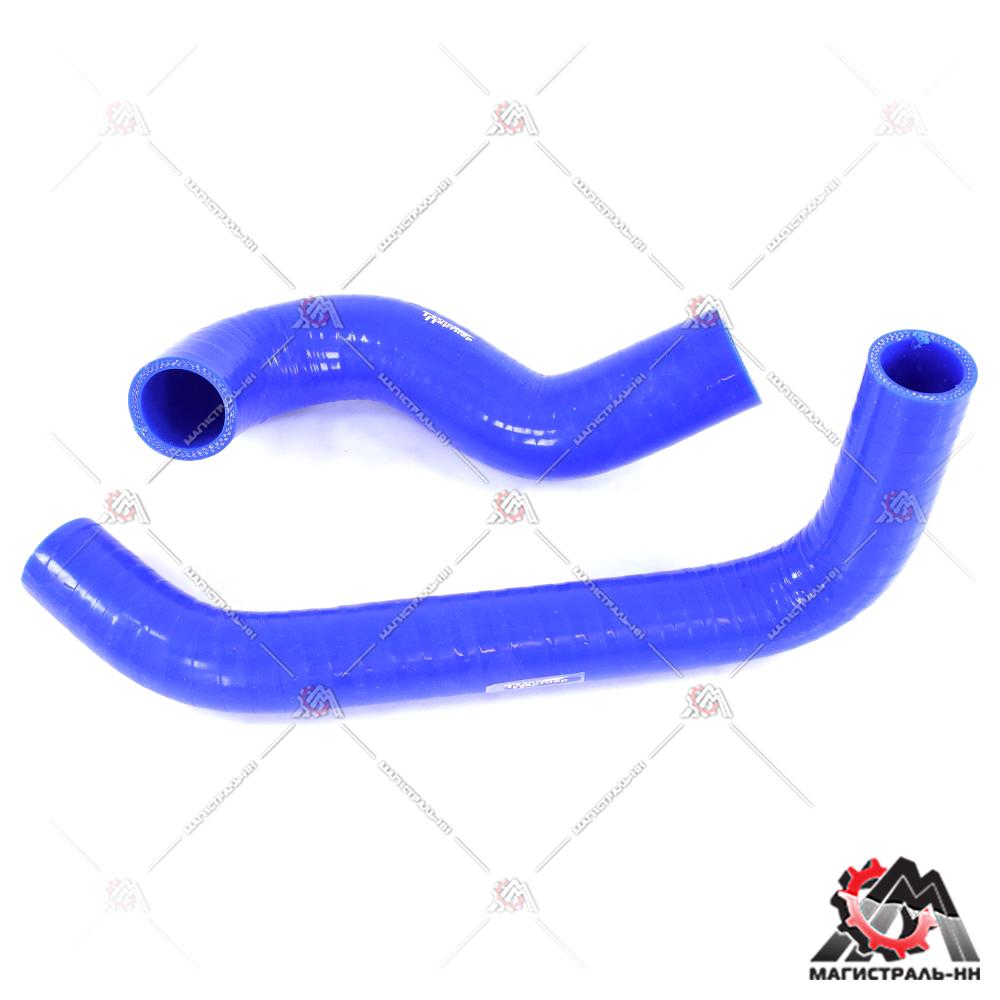 Патрубки радиатора УАЗ-3151 Хантер (кт.2 шт)  дв.ЗМЗ-514 силикон армированные (Технопартнер)