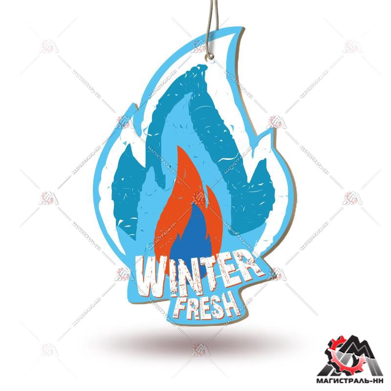 Ароматизатор AVS AFP-008 Fire Fresh (Winter Fresh) (бумажные)