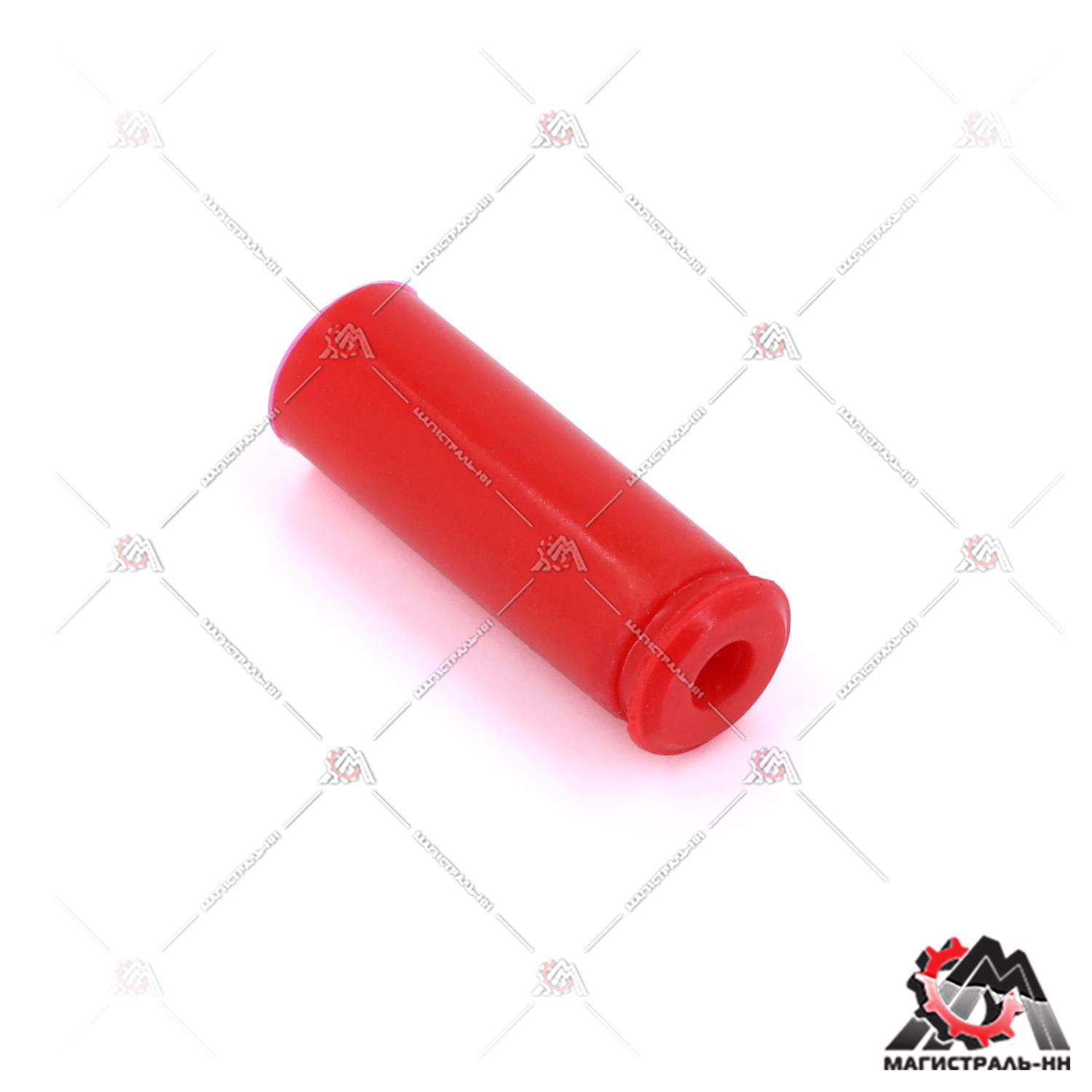 Трубка маслоотражательная дв.406-409 красный силикон Балаково