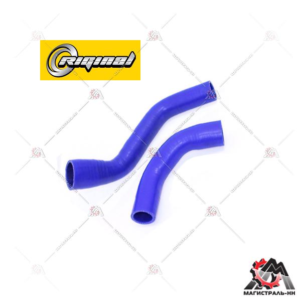 Патрубки радиатора Г-3302 дв.Cummins Бизнес (кт.2шт.) с 2012 г.в. силикон Riginal