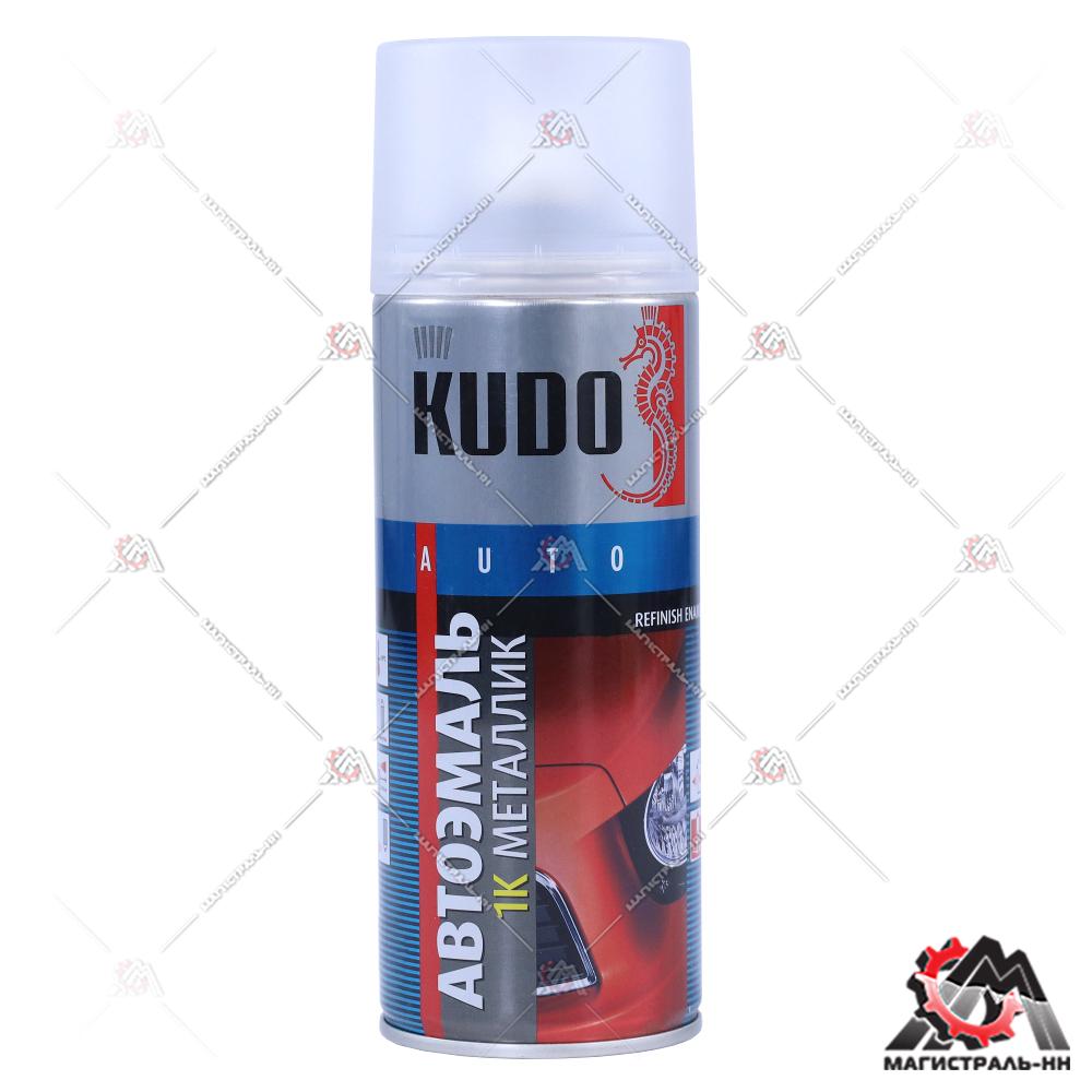Краска автомобильная металлиз. аэрозоль "Калифорнийский мак 190" KUDO 520 мл