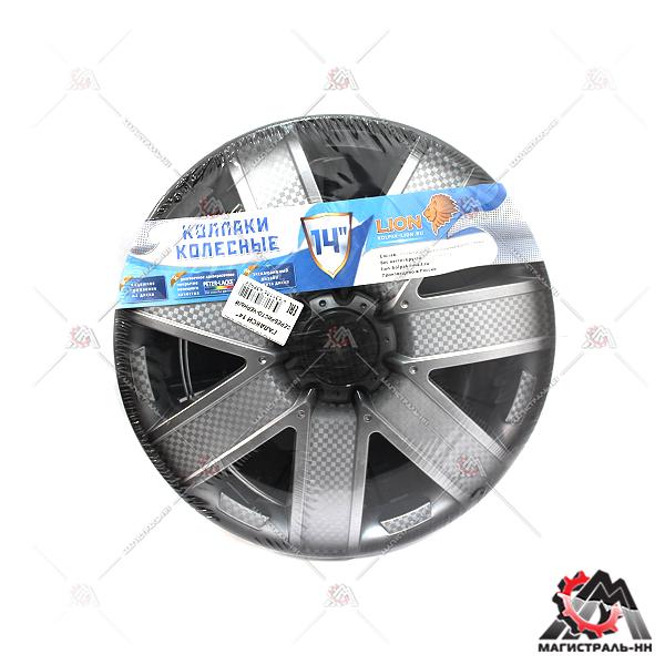 Колпак колеса R14 Галакси+ (пруж) кт 2 шт. АКС
