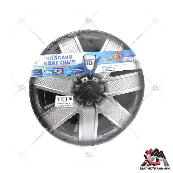 Колпак колеса R15 Галакси+ (пруж) кт 2 шт.  АКС