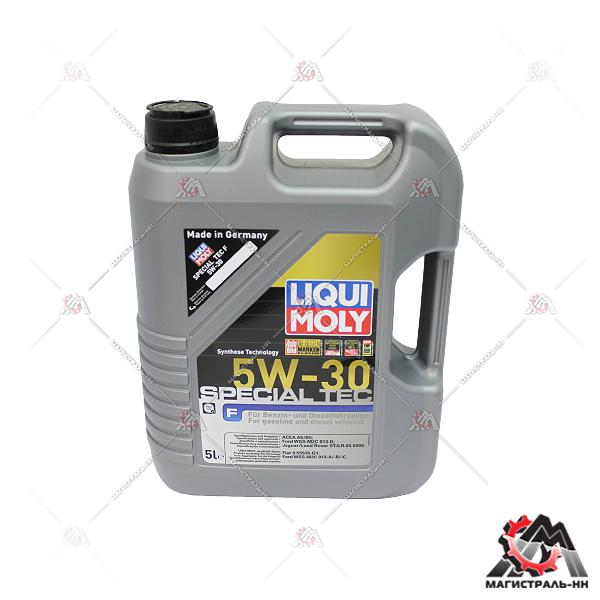 Масло Liqui Moly моторное 5W30 Special Tec F A5/B5 5л (синтетика)